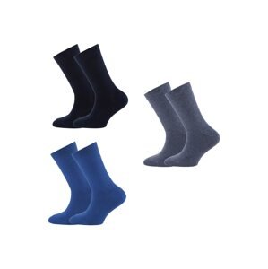 EWERS Ponožky  sivá melírovaná / námornícka modrá / modrá