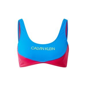 Calvin Klein Swimwear Bralette  kráľovská modrá / purpurová / žltá