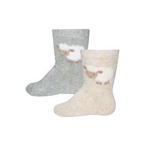 EWERS Ponožky  béžová / sivá