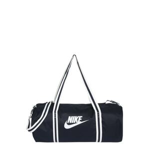 Nike Sportswear Cestovná taška 'Heritage'  biela / námornícka modrá