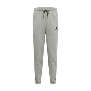 Jordan Športové nohavice 'Jumpman Air'  sivá melírovaná / čierna