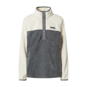 COLUMBIA Športový sveter 'Benton Springs™'  krémová / sivá