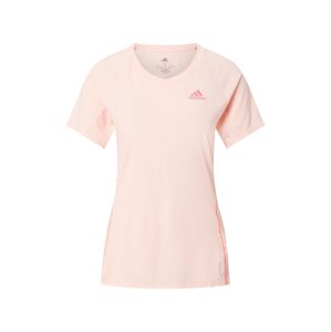 ADIDAS PERFORMANCE Funkčné tričko 'Runner'  svetloružová / oranžová