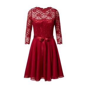 SWING Kokteilové šaty  jasne červená