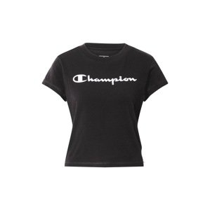Champion Authentic Athletic Apparel Funkčné tričko  biela / čierna