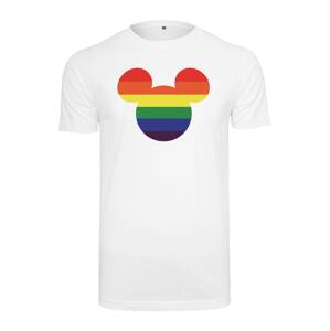 Mister Tee T-Shirt 'Mickey Mouse'  biela / červená / žltá / čierna / koralová