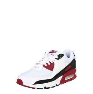 Nike Sportswear Nízke tenisky 'Air Max 90'  červená / čierna / biela