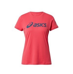 ASICS Funkčné tričko 'SILVER'  modrá / neónovo ružová