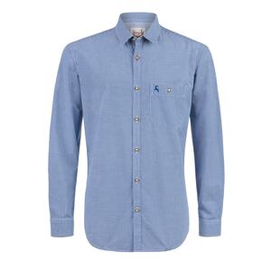 STOCKERPOINT Krojová košeľa 'David'  modrá / biela