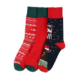 Urban Classics Ponožky  biela / tmavozelená / gaštanová / červená / námornícka modrá