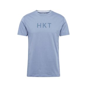 HKT by HACKETT Tričko  svetlomodrá / modrá