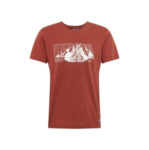 Picture Organic Clothing Funkčné tričko 'GRAHAM'  červená / biela