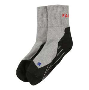 FALKE Športové ponožky 'TK2 ShCoW'  sivá / čierna
