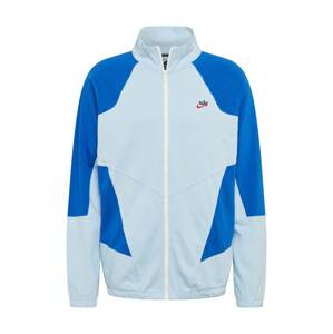 Nike Sportswear Prechodná bunda  modrá / svetlomodrá