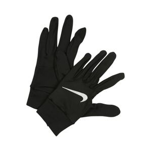 NIKE Accessoires Športové rukavice  striebornosivá / čierna