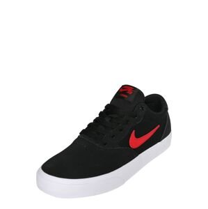 Nike SB Nízke tenisky 'Chron'  čierna / červená