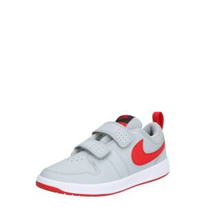 Nike Sportswear Tenisky 'Pico 5'  sivá / červená