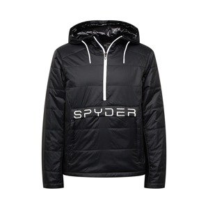 Spyder Outdoorová bunda  biela / čierna