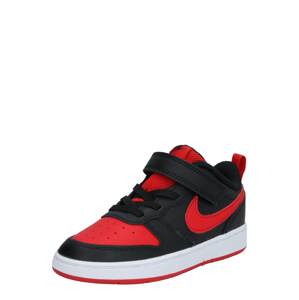 Nike Sportswear Tenisky 'Court Borough Low 2'  čierna / červená