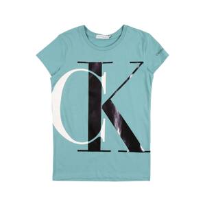 Calvin Klein Jeans Shirt  svetlomodrá / biela / čierna