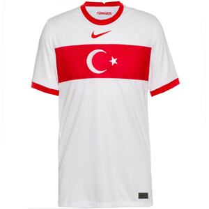 NIKE Dres 'Türkei 2021 Heim'  biela / červená
