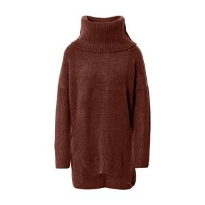 ABOUT YOU Oversize sveter 'Franka'  hrdzavohnedá / červená