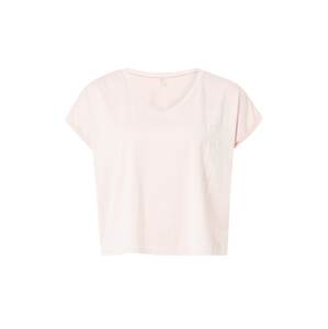 ROXY Funkčné tričko 'Sunshine'  staroružová / rosé / biela