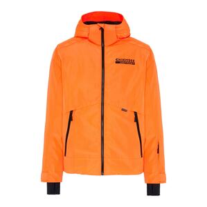 CHIEMSEE Outdoorová bunda 'Thredbo'  oranžová / biela / čierna