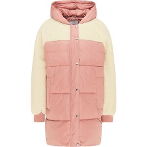 MYMO Zimný kabát  biela / rosé