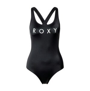 ROXY Športové jednodielne plavky  antracitová