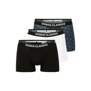 Urban Classics Boxerky  tmavomodrá / ružová / čierna / biela