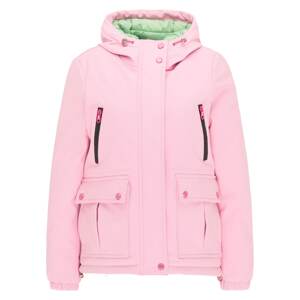 MYMO Zimná bunda  svetloružová / mätová