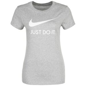 Nike Sportswear Tričko  sivá / biela