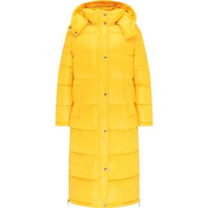 MYMO Zimný kabát  zlatá žltá