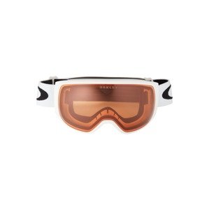 OAKLEY Sportbrille 'Flight Tracker'  biela / tmavooranžová