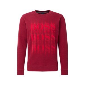BOSS Casual Sweatshirt  červená / tmavočervená