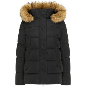 DreiMaster Klassik Zimná bunda  svetlohnedá / čierna