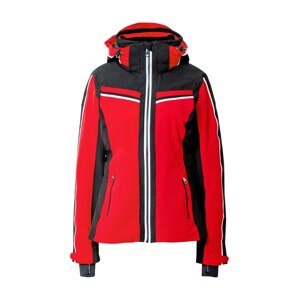 LUHTA Outdoorová bunda 'ENKLINGE'  červená / čierna / biela
