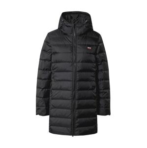 LEVI'S Zimný kabát  čierna / tmavomodrá / biela / červená