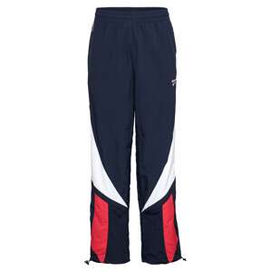 REEBOK Športové nohavice 'Twin Vector'  tmavomodrá / biela / červená