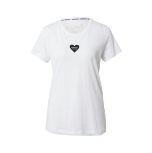 Frogbox T-Shirt 'Romance Hunter'  biela / čierna