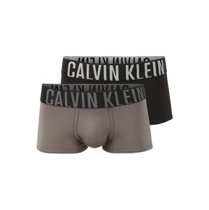 Calvin Klein Underwear Boxerky  sivá / svetlosivá / čierna