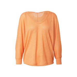 OPUS Oversize tričko 'Sunshine'  oranžová melírovaná