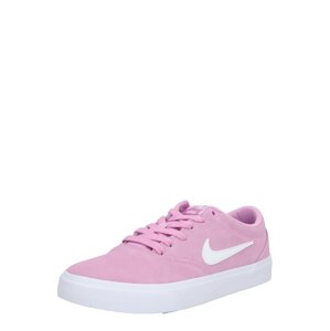 Nike SB Nízke tenisky 'Charge Suede Skate'  biela / ružová