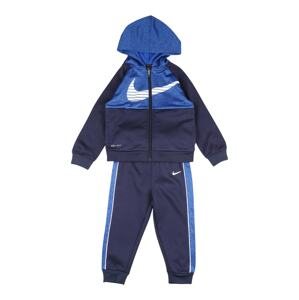Nike Sportswear Joggingová súprava  námornícka modrá / biela / kráľovská modrá