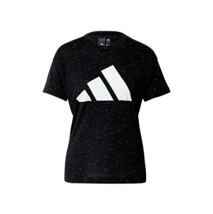 ADIDAS PERFORMANCE Funkčné tričko 'Winners'  čierna / biela