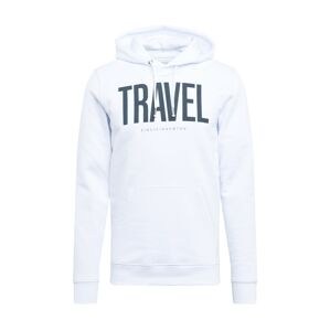 EINSTEIN & NEWTON Sweatshirt 'Travel'  biela / tmavosivá