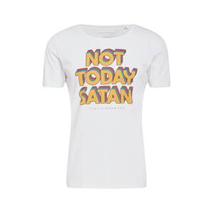 EINSTEIN & NEWTON Tričko 'Today Satan'  zmiešané farby / biela