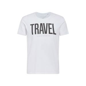EINSTEIN & NEWTON T-Shirt 'Travel'  biela / tmavosivá