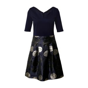 Esprit Collection Kleid  námornícka modrá / strieborná / čierna